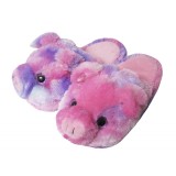 SL2223-Piggy Plush Animal Slippers